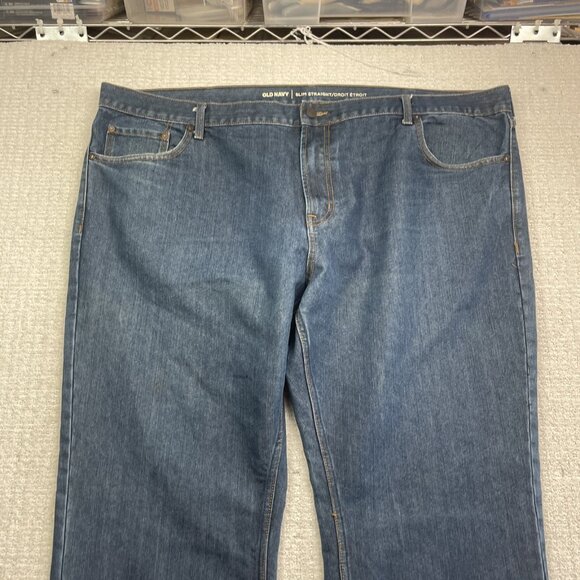 Old Navy Men’s Slim Fit Jeans Size 48x32 Blue Denim Classic Casual Pants - Picture 2 of 13